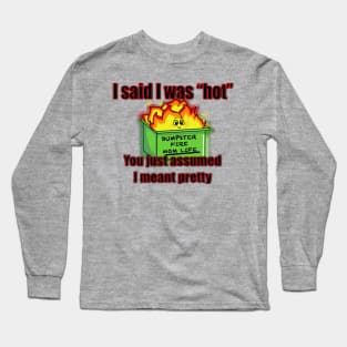 Hot Mess Mom Long Sleeve T-Shirt